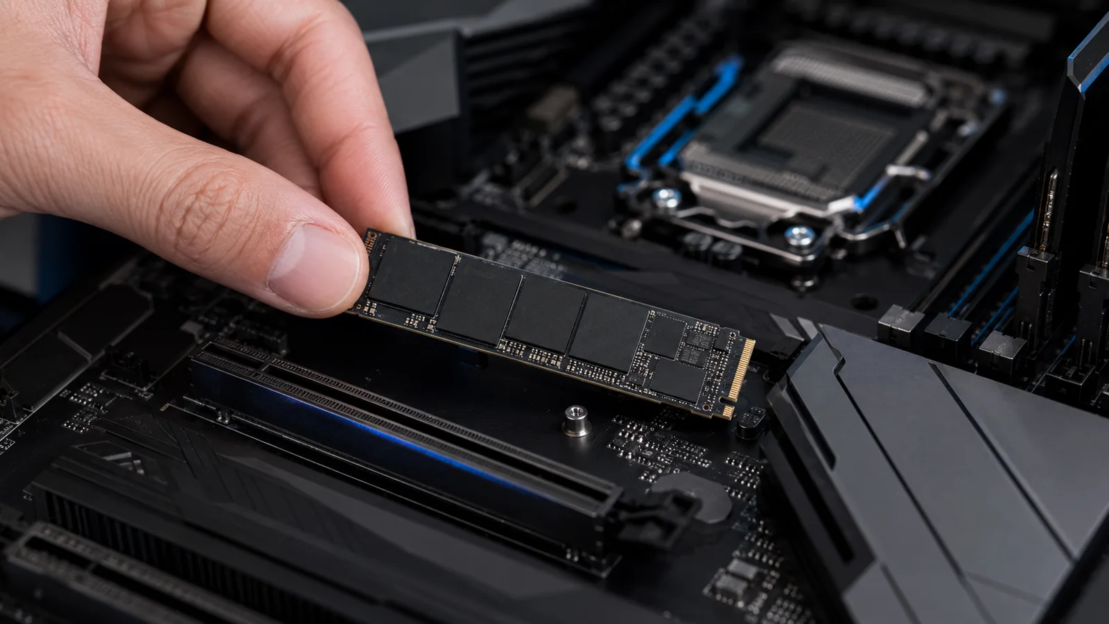 Instalace M.2 NVMe SSD do herního PC