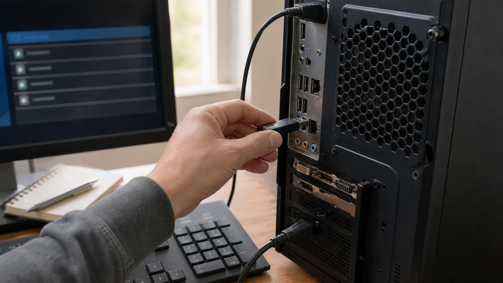 Příprava instalačního USB disku pro SteamOS na stolním počítači